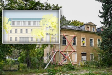 Dresden: Baustart für die Villa Akazienhof in Dresden-Gruna