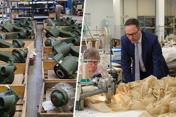 Buhlen um Rüstungs-Deals: Wirtschaftsminister stattet Sachsens Waffenschmieden Besuch ab