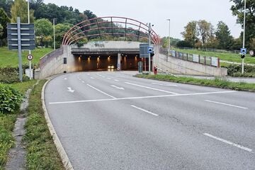Ab Montag sind in diesem Tunnel in Sachsen Sperrungen nötig