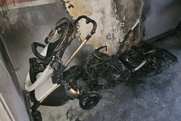 Leipzig: Feuerteufel setzt Kinderwagen in Flammen: Wieder Brand in Leipziger Plattenbaugegend