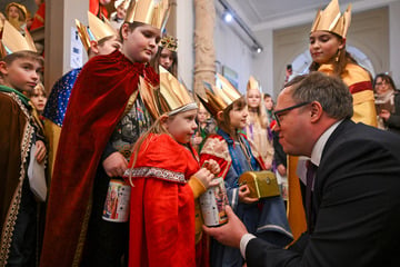 Heiliger Besuch bei Thüringens Ministerpräsident Mario Voigt