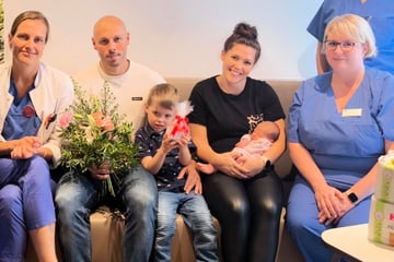 Chemnitz: DRK Krankenhaus Chemnitz-Rabenstein feiert 1000. Geburt des Jahres