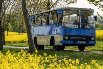 Sachse sammelt DDR-Oldtimer: Annaberger Ikarus-Bus ist jetzt ein Wohnmobil