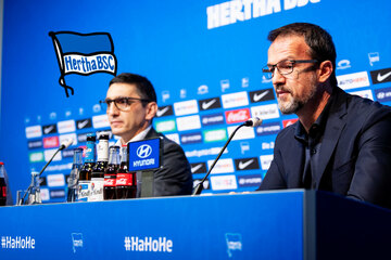 Bobic äußert sich zu Korkuts Zukunft bei Hertha BSC: "Ich will eine Entwicklung sehen"