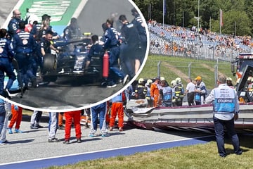 Brückeneinsturz, Brand, Verstappen-Aus! Norris gewinnt Chaos-Rennen in Österreich