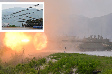 US and South Korea start live-fire exercises to deter North Korea
