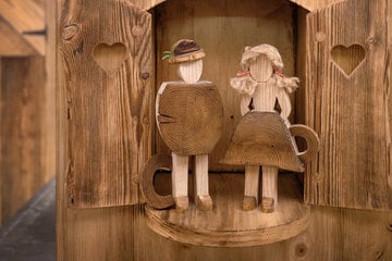 Männlein oder Weiblein? Auf dieser Erlebnistoilette entscheiden die Gäste