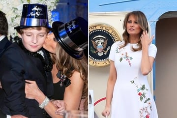 Melania Trump isn't ready to let Barron grow up: "He is her world"