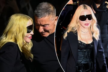Madonna stuns in surprise appearance at Dolce & Gabbana show!