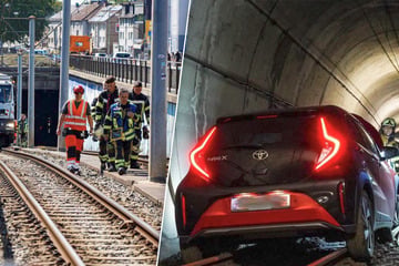 Fahrerin steuert Auto einen Kilometer durch Bochumer Straßenbahntunnel