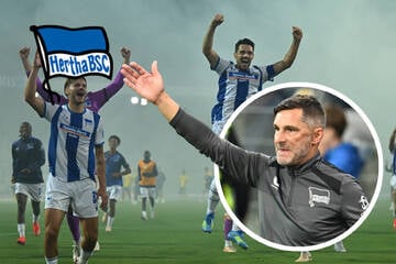 Hertha BSC feiert "unfassbares Spiel", aber Spektakel gegen Löwen hätte auch böse enden können