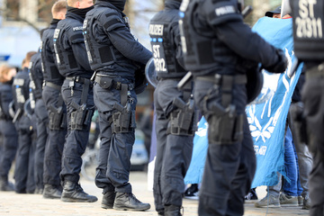 Polizisten sind Angriffsziele bei Demos in Thüringen