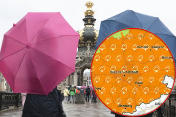 Dresden: Starke Gewitter erwartet: Wetterdienst erweitert Warnung für Sachsen!