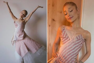 Ariana Grande serves up looks and makes lyric corrections during Wicked press tour: "It's 'ploys'"