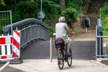 Chemnitz: Diese Fußgängerbrücke in Chemnitz wird im August freigegeben