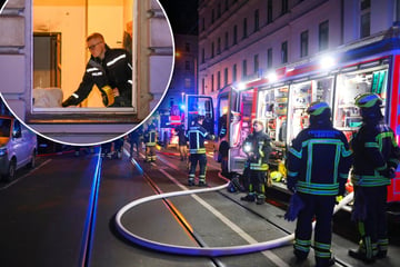 Leipzig: Wohnung im Leipziger Osten in Flammen: Drei Verletzte, Polizei ermittelt gegen Mieter