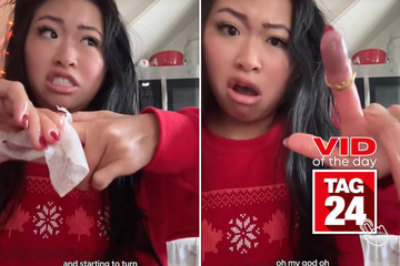 Viral Video of the Day for February 19, 2024: Girl on TikTok has meltdown after ring gets stuck on finger!