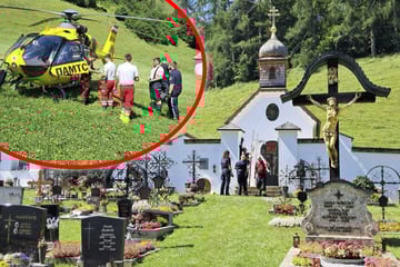 Unfall auf Friedhof: 17-Jähriger stürzt in Gruft