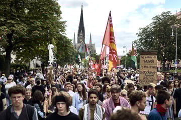 10.000 bei Pro-Palästina-Demo in Berlin: 17 Polizisten verletzt
