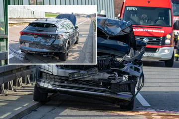 Unfall A72: Weißer Kombi flüchtet nach schwerem Unfall auf A72: Wer hat etwas gesehen?