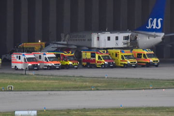 Leipzig: Verletzte Soldaten im Anflug auf Sachsen: Großeinsatz auf dem Rollfeld
