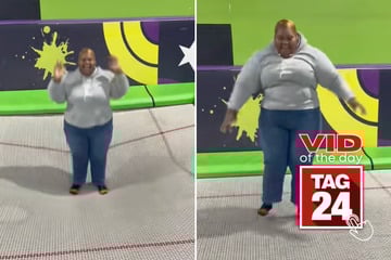 viral videos: Viral Video of the Day for November 27, 2025: Woman's trampoline fun takes a hilarious turn