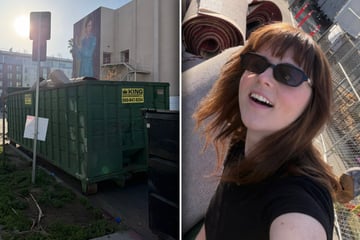 Frau staunt nicht schlecht, was sie nach Oscar-Verleihung in Müllcontainer findet