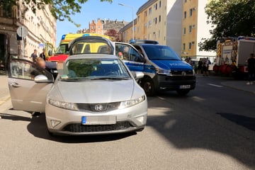 Unfall in Chemnitz: Honda erfasst Kind
