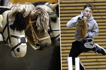 Kurioser Trendsport: Steckenpferd-Springer treten zur ersten Deutschen Meisterschaft an