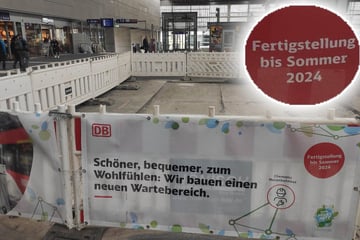 Chemnitz: Peinlich! Dieses Bauprojekt im Chemnitzer Hauptbahnhof sollte schon längst fertig sein