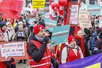 Chemnitz: Lehrerstreik in Sachsen: Heute Zwickau, morgen im Raum Chemnitz