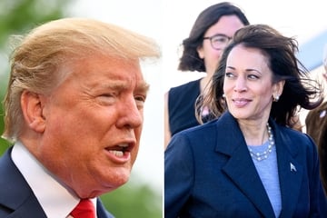 Harris re-issues debate challenge with attack ad during football game Trump attended