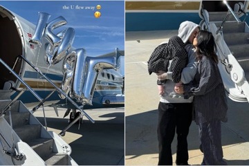 Kourtney Kardashian teases birthday vacation with Travis Barker and baby Rocky