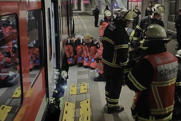 Hamburg: Mann stürzt zwischen einfahrenden Zug und Bahnsteig