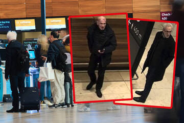 Berlin: Fluggast beklaut: Wer kennt diese BER-Räuber?