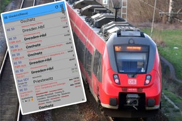 Bagger beschädigt Gasleitung: Bahnverkehr zwischen Dresden und Riesa kommt zum Erliegen