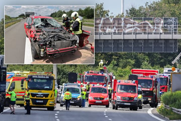 Unfall A4: Vollsperrung auf A4 in Sachsen nach heftigem Unfall