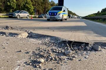 Hitze lässt Fahrbahn aufbrechen: A2 zwischen Ziesar und Wollin gesperrt