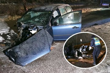 Heftiger Unfall mit mehreren Verletzten: Motorblock samt Lenkrad aus Ford gerissen