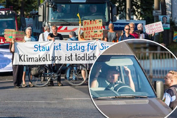 Dresden: Klimaschützer blockieren Verkehr, dann kommt es zum Unfall