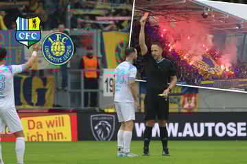 Pyro, Platzverweise, drohender Abbruch: CFC rettet zu neunt Remis gegen Lok!