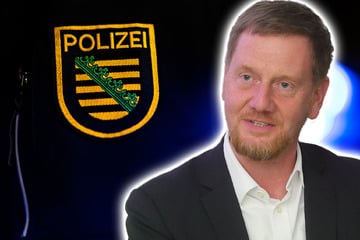 Polizisten schnappen Online-Pöbler nach Drohung gegen Kretschmer