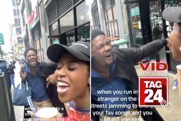 Viral Video of the Day for May 18, 2025: Strangers in NYC jam out together in adorable clip!
