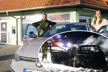 Leipzig: Studentin und Fahrlehrer retteten Opel-Fahrer aus Flammen-Hölle: "Man muss handeln!"