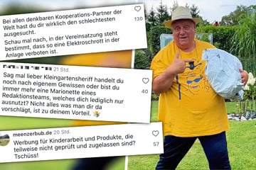 "Das ist wohl das Letzte": Hat sich Kleingartensheriff hier den falschen Werbepartner an Land geholt?