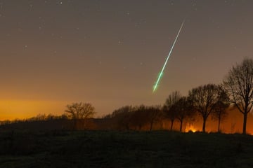 Sternschnuppen und Polarlicht sorgen für spektakuläre Dezember-Nacht über Sachsen