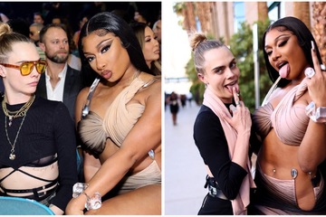 Cara Delevingne accused of harassing Megan thee Stallion after viral BBMA clip