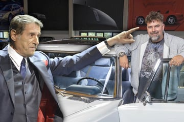 Wahnsinn! Dresdner zeigt XXL-Fuhrpark: Auch ein Mercedes von Udo Jürgens ist dabei