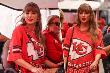 Taylor Swift rocks chic Kansas City Chiefs look to cheer on Travis Kelce against Bengals