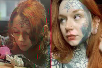 Ink addicted 21-year-old called a "thug or criminal" for radical face tattoo